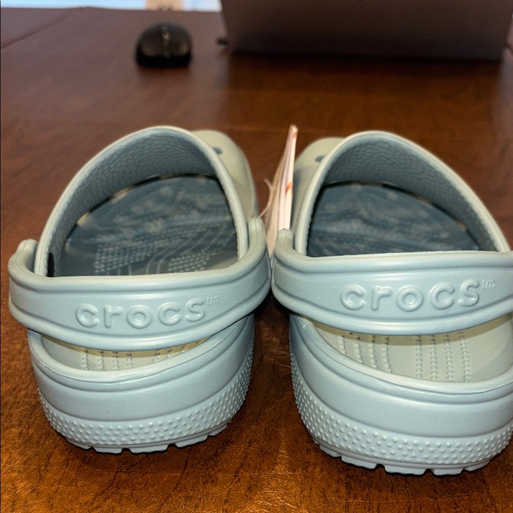 CROCS Kids Classic Clog in Light Sage - Picture 2 of 4